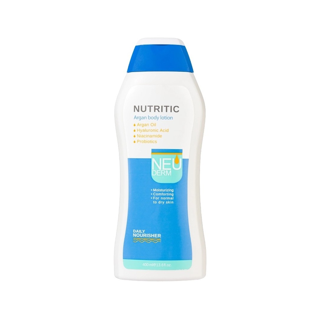 Neuderm Nutritic Argan Body Lotion – Dry to Normal Skin