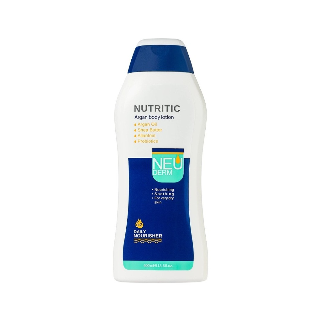 Neuderm Nutritic Argan Body Lotion – Dry to Very Dry Skin