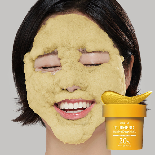 P.CALM Turmeric Bubble Mask