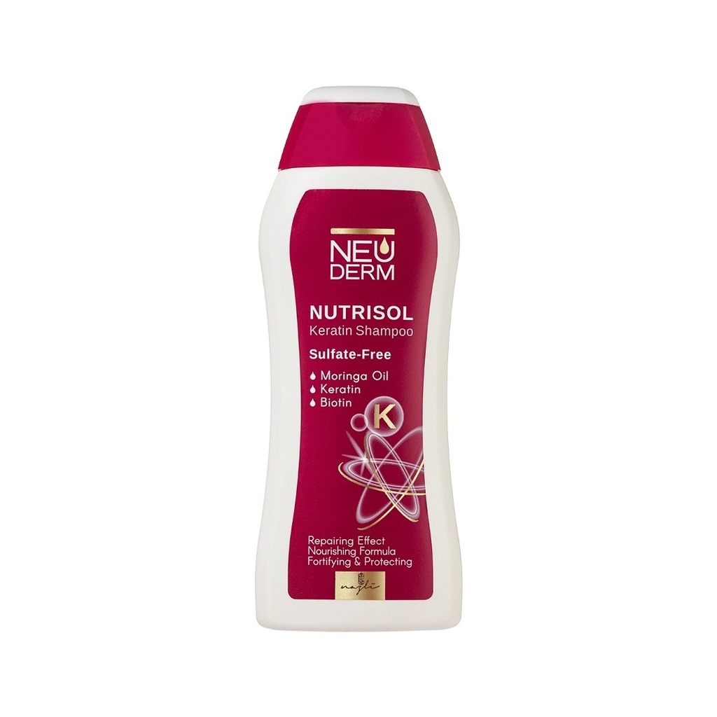 Neuderm Nutrisol Keratin Sulfate-Free Hair Shampoo – 300ml