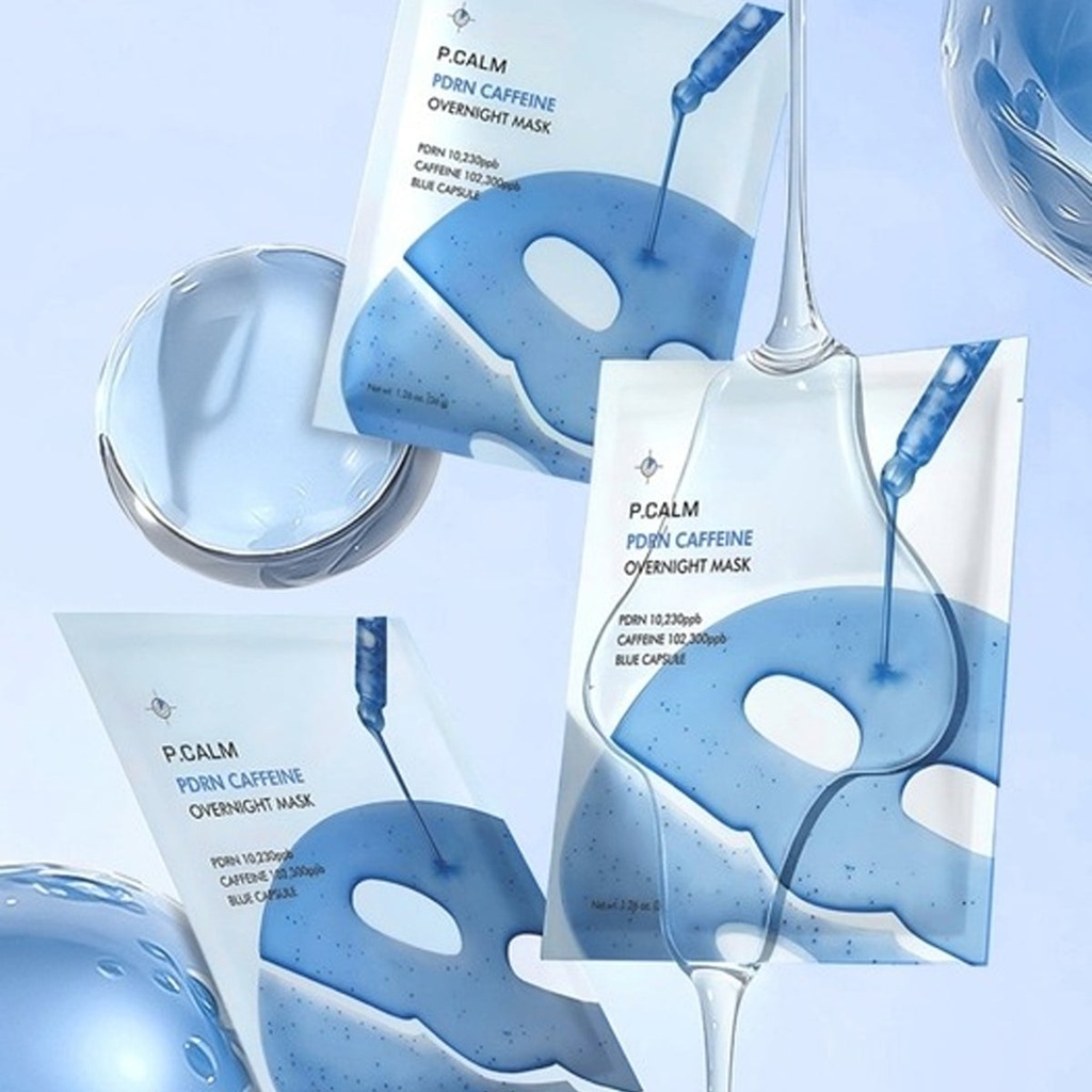 P.CALM PDRN Caffeine Overnight Mask