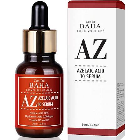 Azelaic Acid 10% Facial Serum with Niacinamide - Fast Rosacea Skin Care